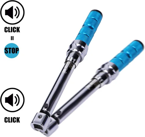 Miniatura 4 de Llave dinamométrica ajustable, llave dinamométrica de 5 a 30 Nm de 25 mm de extremo abierto con clic y cabeza intercambiable para mini split HVAC