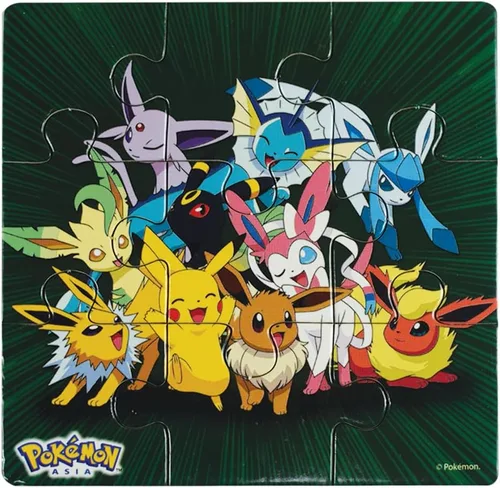 Miniatura 4 de Pokemon Style Characters - Rompecabezas de 6 unidades, total de 96 piezas, surtido 2