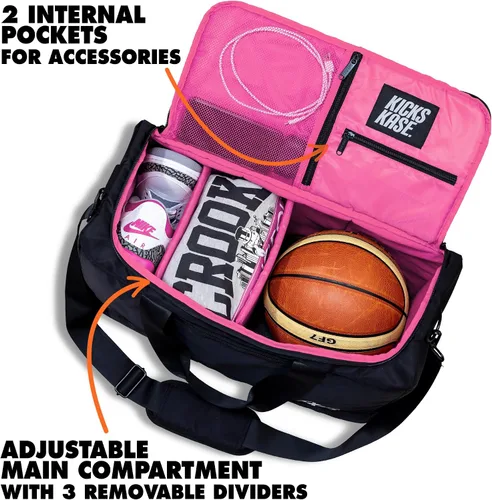 Miniatura 4 de KXKS. Kicks Kase Essential - Bolsa de viaje para zapatos, bolsa de viaje para zapatos deportivos, bolsa de deporte perfecta para gimnasio, viajes