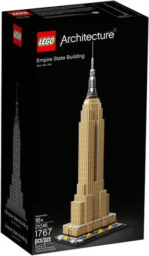 Miniatura 5 de LEGO Architecture Empire State Building 21046 New York City Skyline Architecture - Kit para construir rascacielos para adultos y niños, construye tu