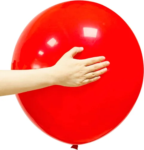 Miniatura 25 de Globos desnudos 18 pulgadas 12 unidades, globos grandes de látex redondos de helio para fiesta de cumpleaños, baby shower, boda, aniversario