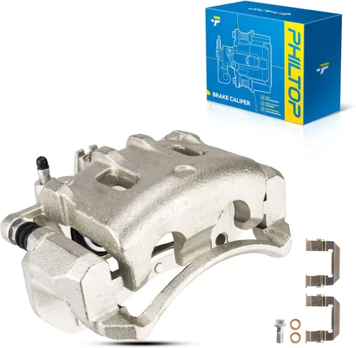 Miniatura 17 de PHILTOP Pinza de freno delantera compatible con S10 1982-2003, Sonoma 1991-2003, Camaro 1982-1992, El Camino 1978-1987, Monte Carlo 1978-1988