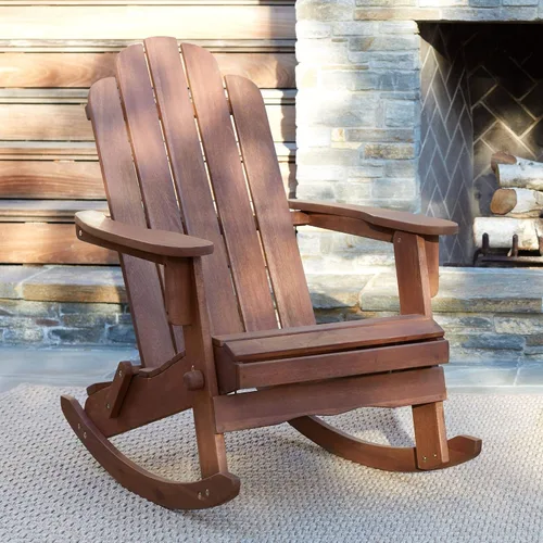 Miniatura 11 de Teal Island Designs Cape Cod - Silla Adirondack de madera natural
