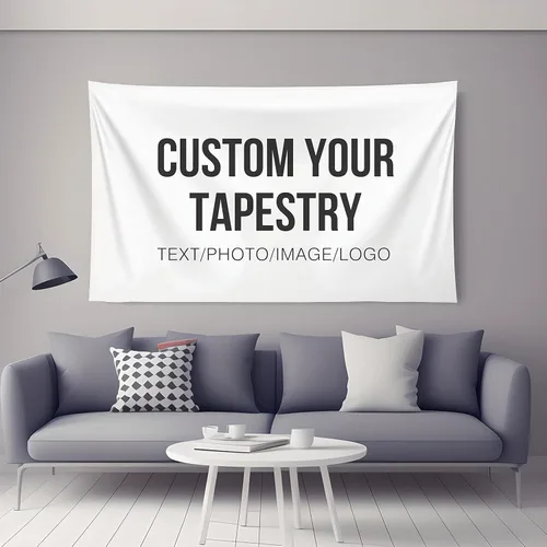 Miniatura 19 de Misnest Tapiz personalizado, fotos personalizadas, texto para el hogar, dormitorio, fiesta, sala de estar, telón de fondo, horizontal, 37 x 29
