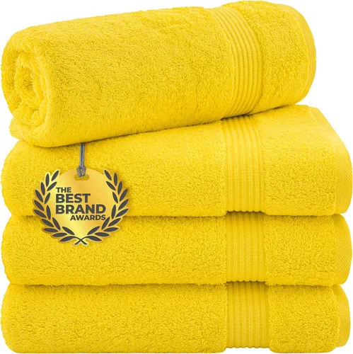 Miniatura 113 de Cotton Paradise - Juego de 4 toallas de mano para baño, 100% algodón turco, toallas suaves y absorbentes para la cara, toallas de mano color gris