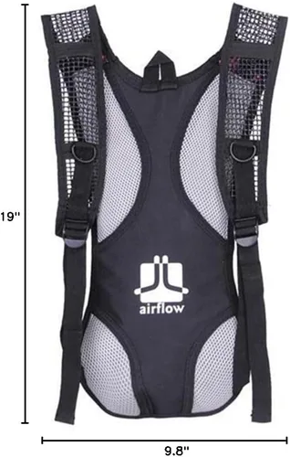 Miniatura 9 de Monvecle - Mochila de agua con vejiga para andar en bicicleta /Senderismo, escalar + 2L Bolsa de hidratación