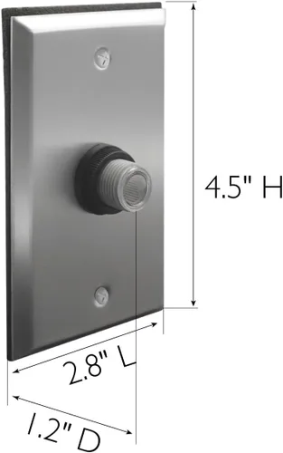 Miniatura 2 de Design House 588103 Montaje en posición fija Placa de pared exterior de 120 voltios para control fotográfico, uso comercial/residencial, sensor