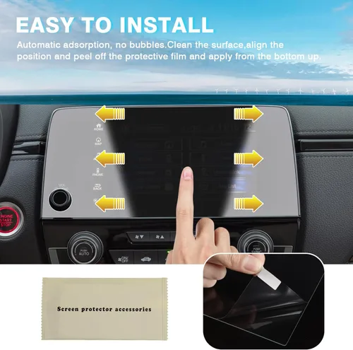 Miniatura 7 de Karltys Paquete de 2 protectores de pantalla para Honda CR-V EX EX-L Touring 2017 ~ 2022 de 7 pulgadas [sin reflejos ni huellas dactilares]