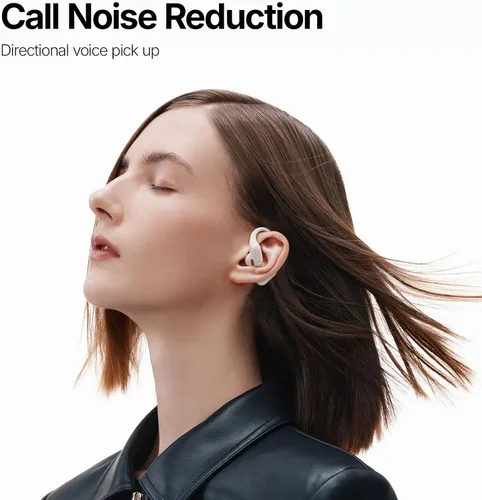 Miniatura 7 de Sanag Auriculares inalámbricos Bluetooth 5.3 con micrófono ENC, los mejores auriculares ligeros de conducción de aire, sonido estéreo de alta