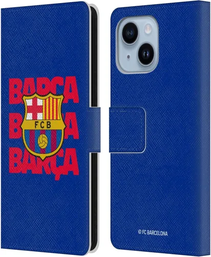 Miniatura 81 de Head Case Designs Funda de piel con licencia oficial del FC Barcelona Barca Crest Graphics para iPhone 11