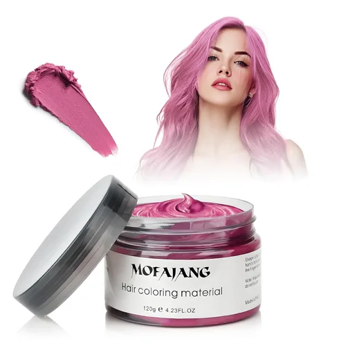 Miniatura 13 de Cera Temporal Negra para el Cabello - SOVONCARE Tinte Lavable para el Cabello para Hombres y Mujeres, Fijación Todo el Día, Arcillas Desechables