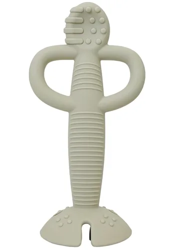 Miniatura 11 de Busy Baby Cuchara de dentición - Mordedor 2 en 1 y cuchara de entrenamiento para autoalimentación, apta para lavavajillas, sin BPA, silicona