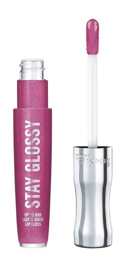 Miniatura 33 de Rimmel Stay Glossy Brillo de labios - Fórmula ligera y no pegajosa para color y brillo de labios - 130 Blushing Belgraves,.18oz Belgraves sonrojados