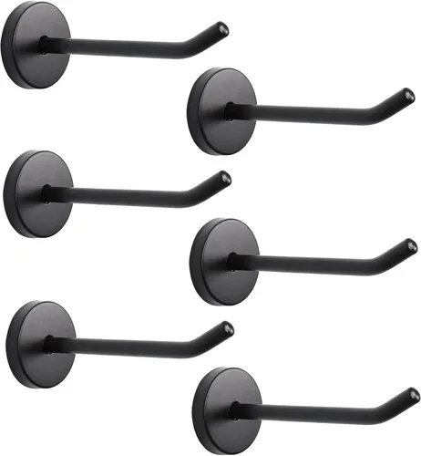 NearMoon Ganchos para colgar abrigos, ganchos de montaje en pared para colgar sombrero, bata Hurse, perchas de acero inoxidable 304 resistentes para