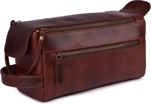 Miniatura 15 de LEATHER VILLAGE Kit Dopp 2, Negro carbón