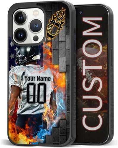 Miniatura 12 de Fundas de teléfono personalizadas para iPhone 8 11 12 13 14 15 16 Pro Max Plus Mini Xr Xs para Samsung S A Note Series Funda protectora negra