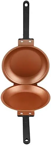 Miniatura 2 de Plegable Tortilla Pan Torta Pan Panqueques Máquina de pastelería Desayuno Utensilios de cocina Herramientas para hornear DIY Pastel redondo Pan