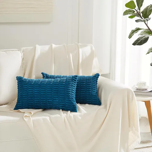 Miniatura 175 de Fancy Homi - Paquete de 2 fundas de almohada decorativas de color taupe de 22 x 22 pulgadas para sala de estar, sofá, cama, estilo rústico, bohemio
