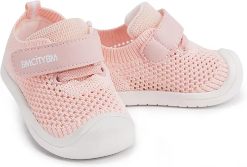 Miniatura 2 de BMCiTYBM Zapatos para caminar de malla transpirable para bebés, niños y niñas, ligeros, antideslizantes, para primeros pasos, 6, 9, 12, 18, 24 meses