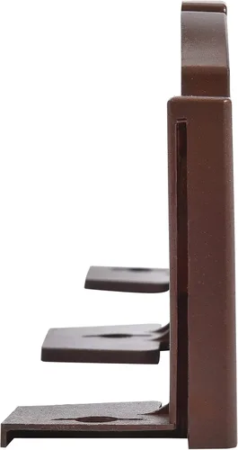 Miniatura 12 de EasyFlex Borde de Paisaje sin Excavación con Espigas de Anclaje, 11.4 cm de Alto, Valla Decorativa de Aspecto de Madera Adirondack, Kit de 4.57 m