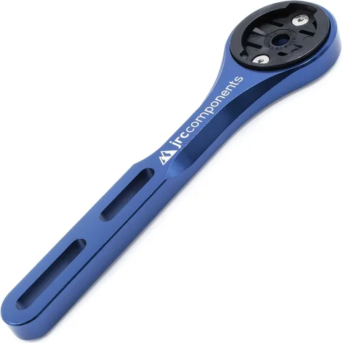 Miniatura 11 de JRC Components Amplitude - Soporte para computadora debajo de la barra compatible con computadoras Garmin Edge Bicicletas de carretera y grava