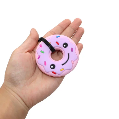 Miniatura 5 de Maberry - Collar sensorial masticable para niños y adultos, juguetes masticables de silicona para autismo, ansiedad, TDAH, SPD o necesidades
