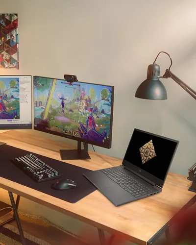 Miniatura 8 de HP Victus - Computadora portátil para juegos de 15.6 pulgadas, NVIDIA GeForce RTX 3050 Ti, AMD Ryzen 7 5800H, pantalla IPS refinada de 1080p, diseño