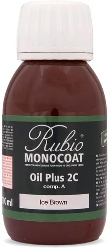 Miniatura 77 de Rubio Monocoat Muestra de Acabado de Aceite para Madera - Puro Aceite Plus Parte A Aceite de Linaza de Secado Rápido y Ecológico para Uso Pure