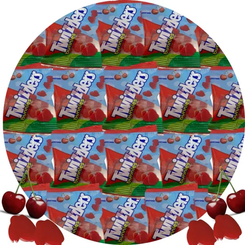 Miniatura 7 de CandyKrave Twizlers - Caramelo de fresa en forma de torsión - (2 libras, más de 70 piezas) Caramelo a granel envuelto individualmente - Caramelo