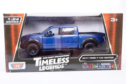 Miniatura 7 de Motormax 79344 Escala 1:24 2017 Ford F-150 Raptor Azul