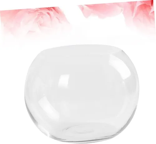 Miniatura 4 de ARTIBETTER Jarrón hidropónico de vidrio transparente, 2 piezas, decorativo para escritorio, para oficina en casa y hotel, para flores eternas