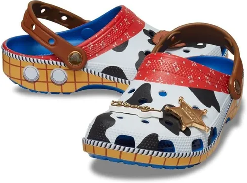 Miniatura 3 de Crocs Zuecos clásicos unisex de Toy Story para adultos Vaquero Azul/Amaderado