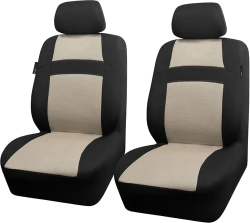 Miniatura 16 de CAR PASS Fundas de Asiento de Automóvil de Malla de Aire Solo para Asientos Delanteros, Fundas de Asiento Universales para Automóvil que se Ajustan