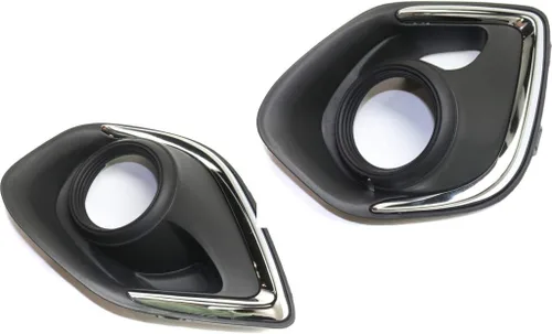 Miniatura 7 de KarParts360 Para Mitsubishi Outlander Sport/RVR cubierta de luz antiniebla 2013 2014 2015 lado del conductor Cromo Cumplimiento DOT/SAE