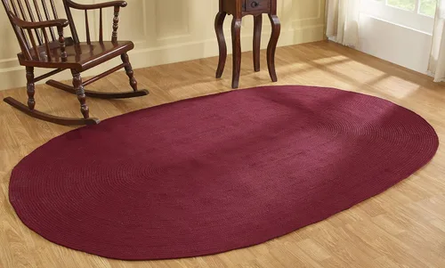 Miniatura 49 de La colección Better Trends Alpine Braid es una alfombra reversible para interiores duradera y resistente a las manchas 100% polipropileno
