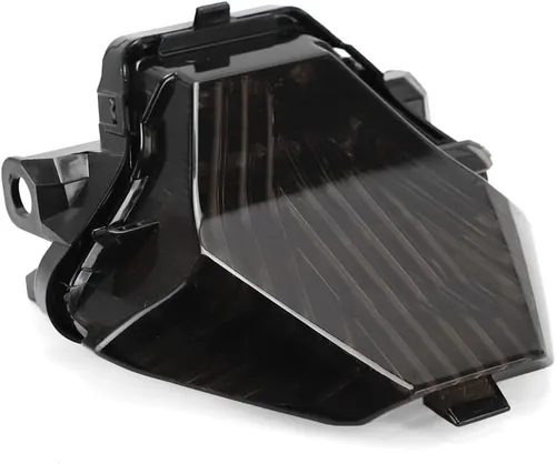 Miniatura 3 de Para MT-07 FZ-07 14-17 MT-25 MT-03 YZF R3 R25 2014-2021 Luz trasera LED integrada Indicador de freno de señal de giro para motocicleta (transparente)