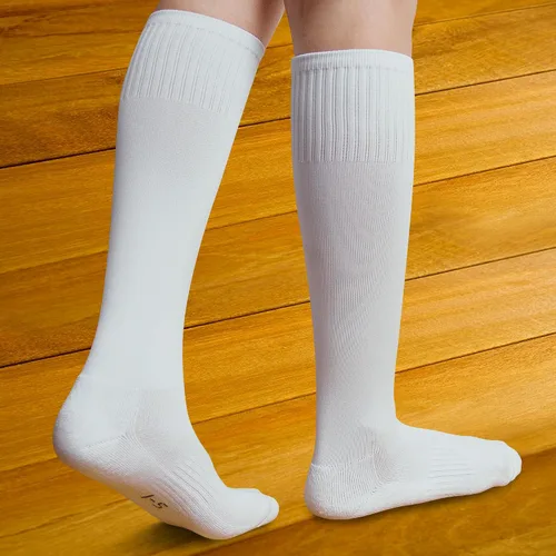 Miniatura 2 de Calcetines deportivos deportivos de fútbol para jóvenes, niños y niñas de 4 a 16 años de edad, calcetines deportivos altos