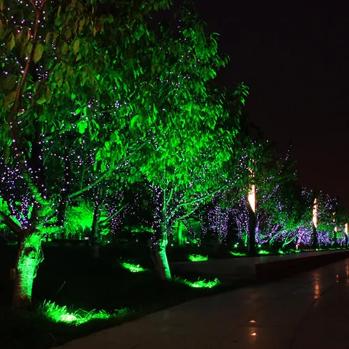 Miniatura 8 de 7 PANDAS Paquete de 4 bombillas LED para exteriores PAR38 E26 5CCT RGBCW 12W 950LM 110V no regulables, equivalente a halógeno de 90 W, Halloween