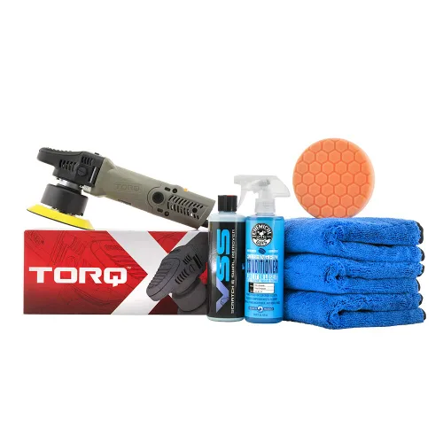 Miniatura 14 de Chemical Guys TORQX Pulidora de doble acción orbital aleatoria para automóviles – Bufadora profesional para camiones y SUV – Motor de 700W, órbita