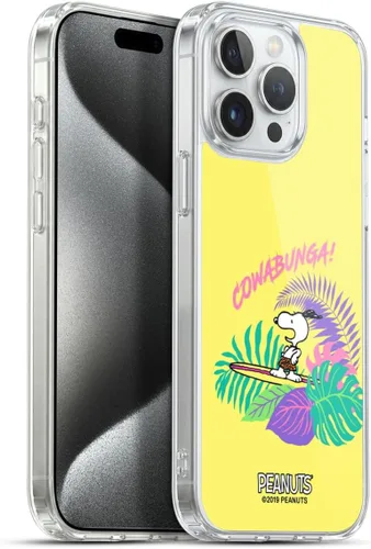 Miniatura 62 de Head Case Designs Peanuts Tropical Surf Snoopy Aloha Disco Gel Funda con licencia oficial [protección de grado militar] compatible con Apple iPhone