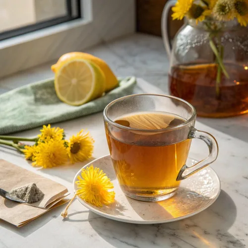 Miniatura 4 de Traditional Medicinals Té, raíz de diente de león tostado orgánico, apoya la función renal y la digestión saludable, 16 bolsas de té