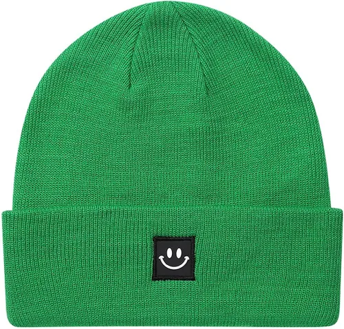 Miniatura 8 de MaxNova Gorro de punto con cara sonriente para hombres/mujeres