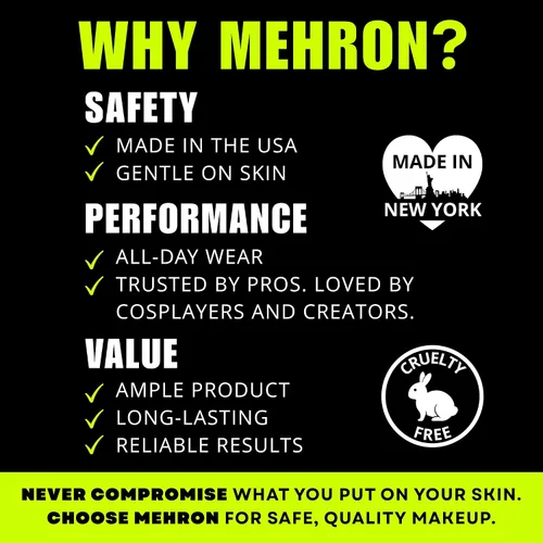Miniatura 2 de Chicle y removedor en combo Mehron Spirit