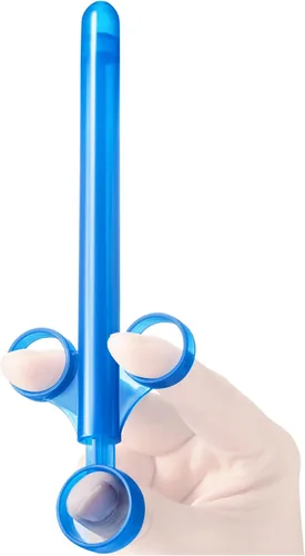 XESSO Jeringas aplicadoras de lubricante, tirador de lubricante de silicona, inyector de lubricante personal vaginal y a base de agua, fácil de