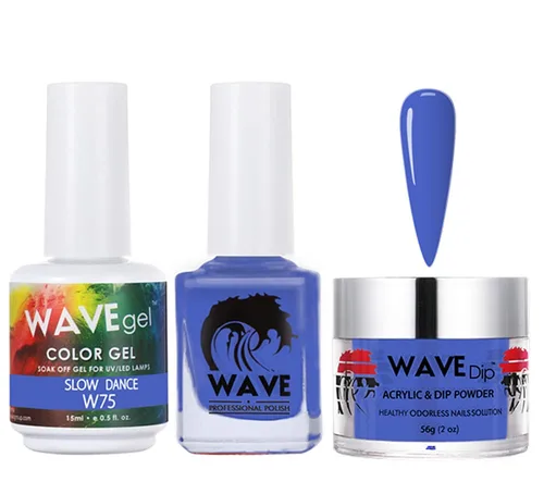 Miniatura 93 de WAVEGEL - Juego de gel de remojo, laca de uñas y polvo acrílico a juego - Colección Simplicity - #P109 Blizzard