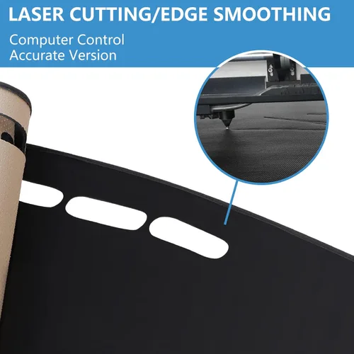 Miniatura 6 de Funda negra de franela para tablero de automóvil, compatible con volante a la izquierda, Chevrolet Sonic Aveo Holden Barina 2011-2018