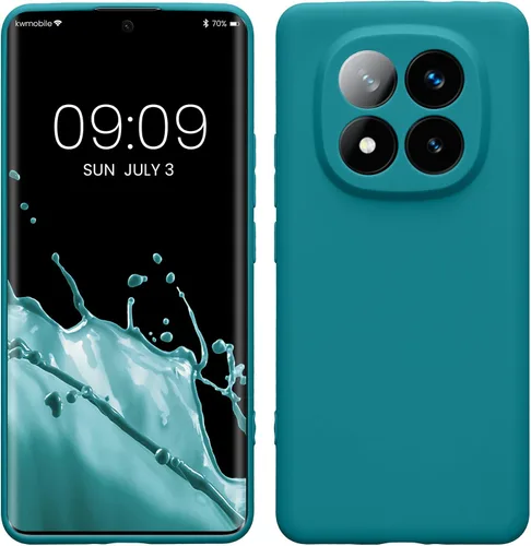 Miniatura 65 de kwmobile Funda compatible con Xiaomi Redmi Note 11 / Note 11S - Funda protectora de silicona TPU suave y delgada - Azul Báltico