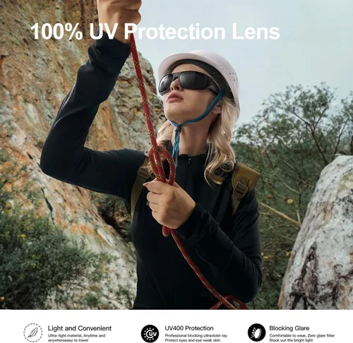 Miniatura 2 de OhO sunshine 4K UHD Camera Sunglasses, Record-While-Charging, Water Resistant, UV Protection Lenses, Unisex