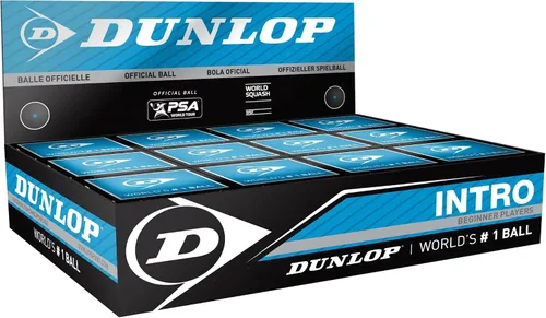 Miniatura 2 de DUNLOP Sports Intro Beginner Squash Ball, 12-Ball Box