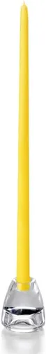 Miniatura 102 de yummi Velas cónicas color rosa claro de 12 pulgadas, 12 por paquete
